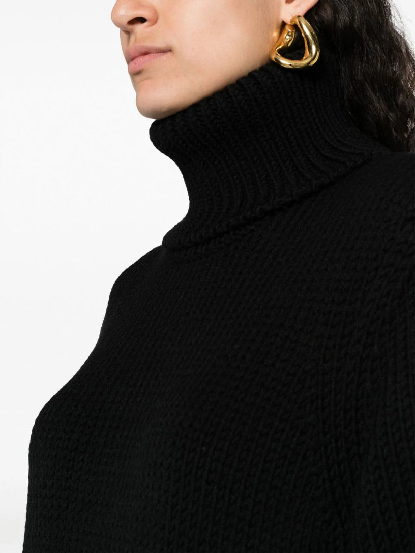 Long turtleneck dress