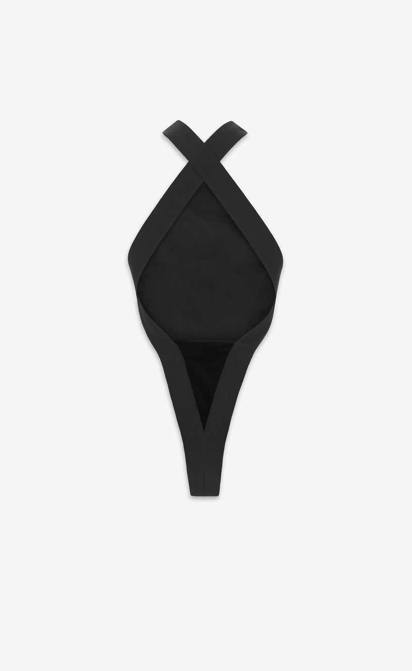 Bodysuit in Velvet