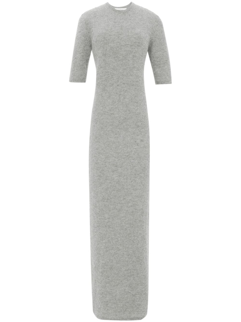 Long dress in alpaca