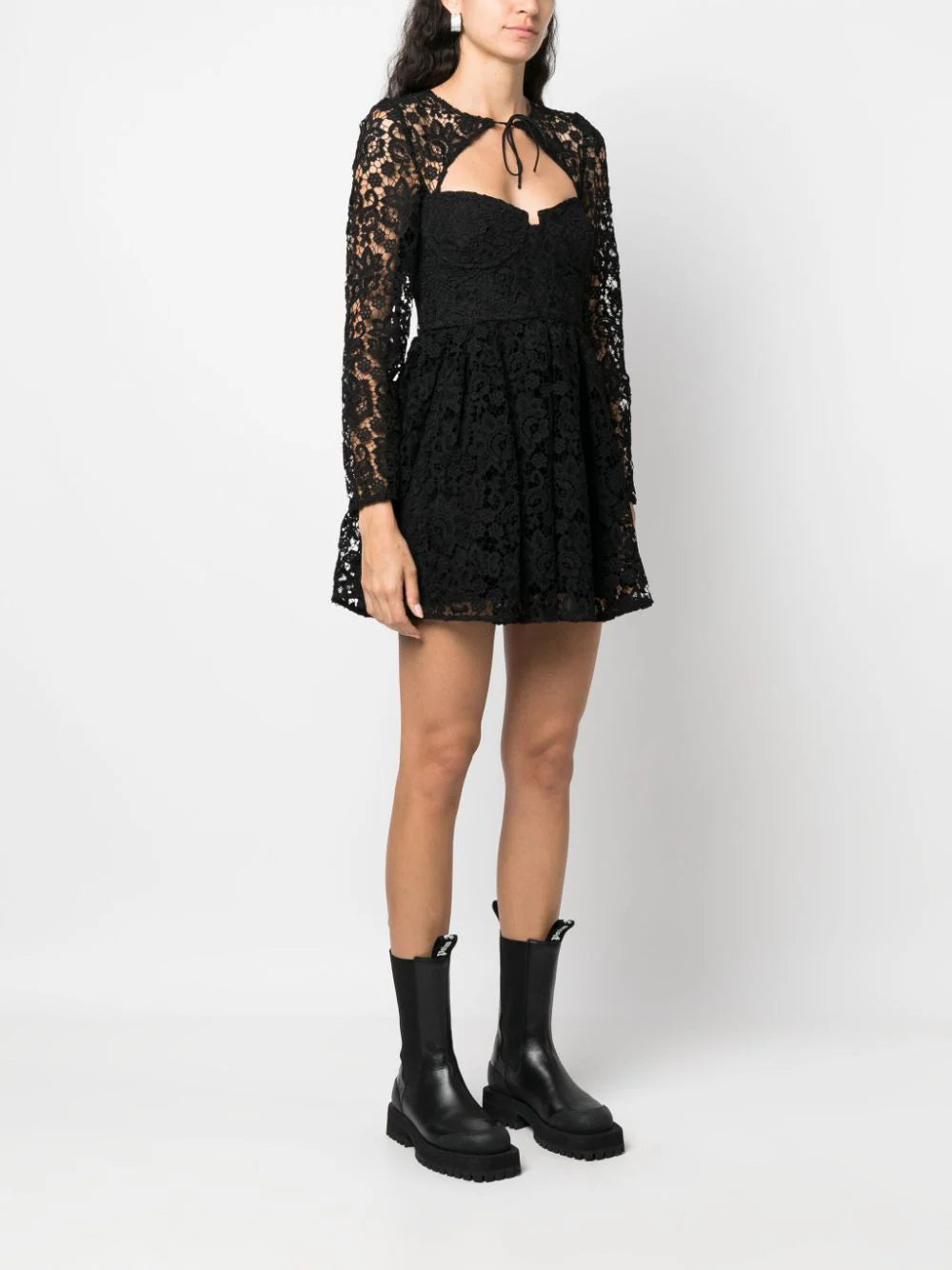 Lace Mini Dress