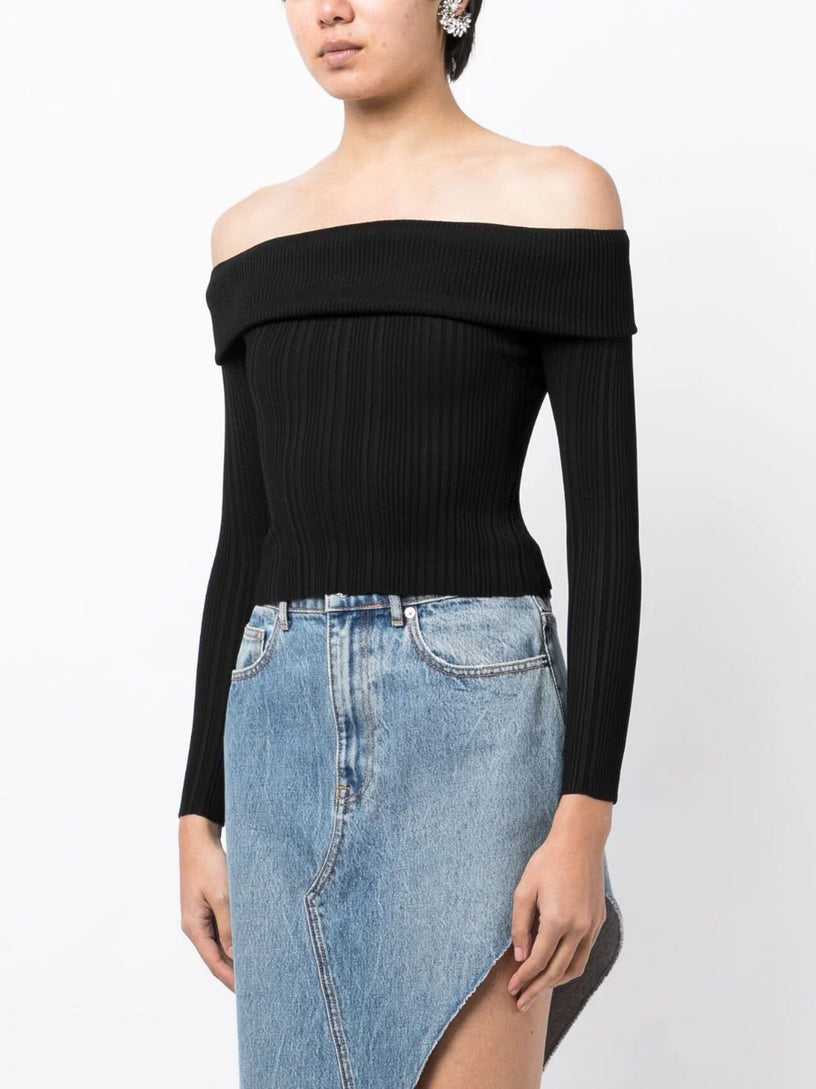 Ribbed Knit Top