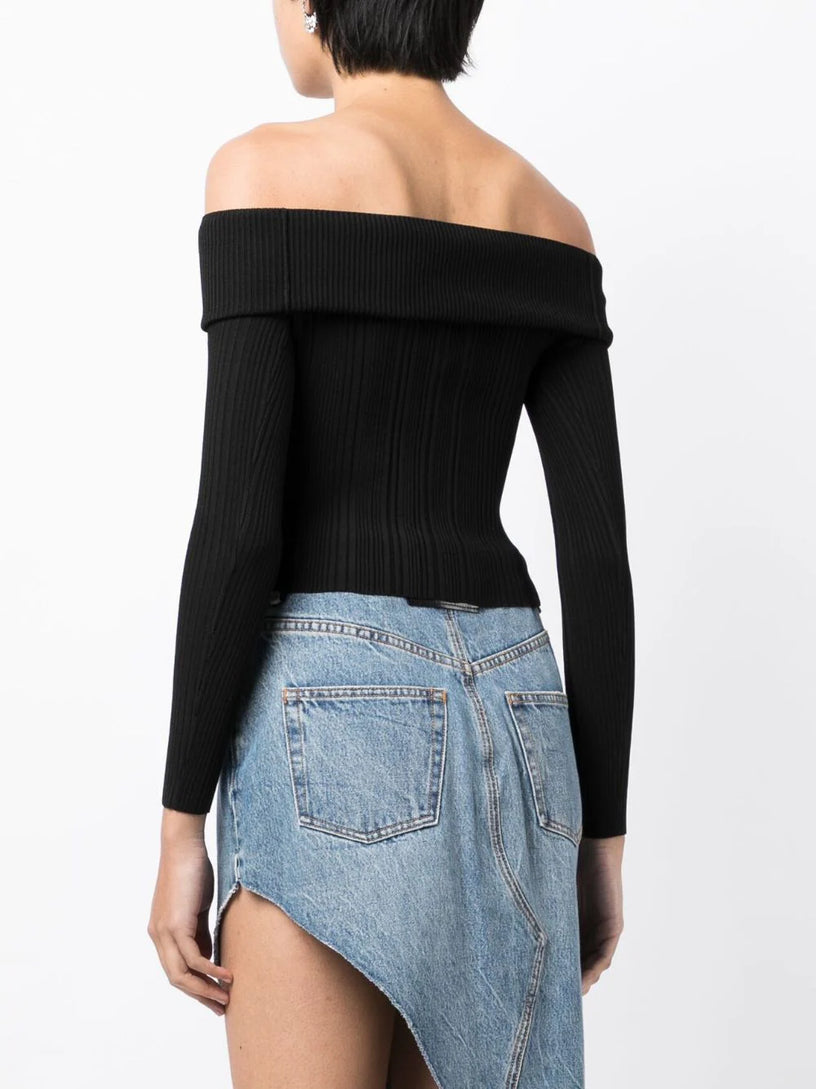 Ribbed Knit Top