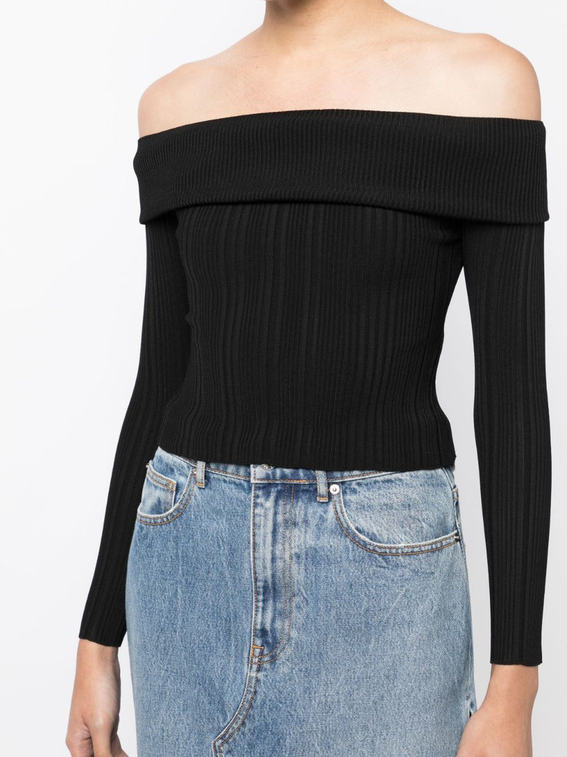 Ribbed Knit Top