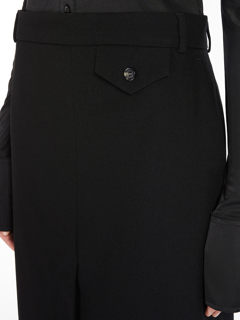 MIDI SKIRT WITH MIRROR DESIGN