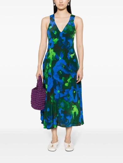 Oriza dress - Frosted floreal night