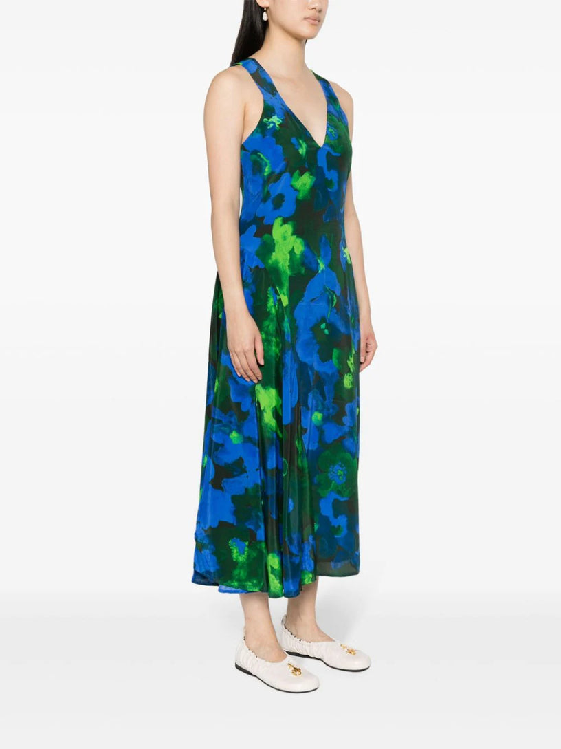 Oriza dress - Frosted floreal night