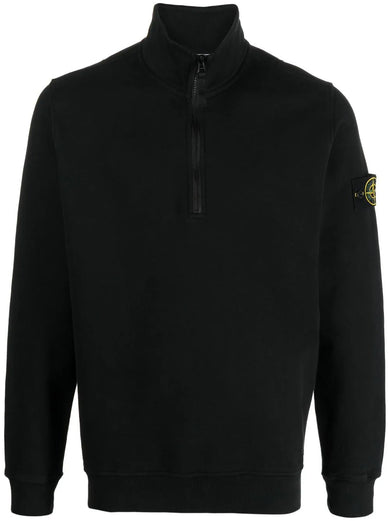 Half-zipper sweatshirt