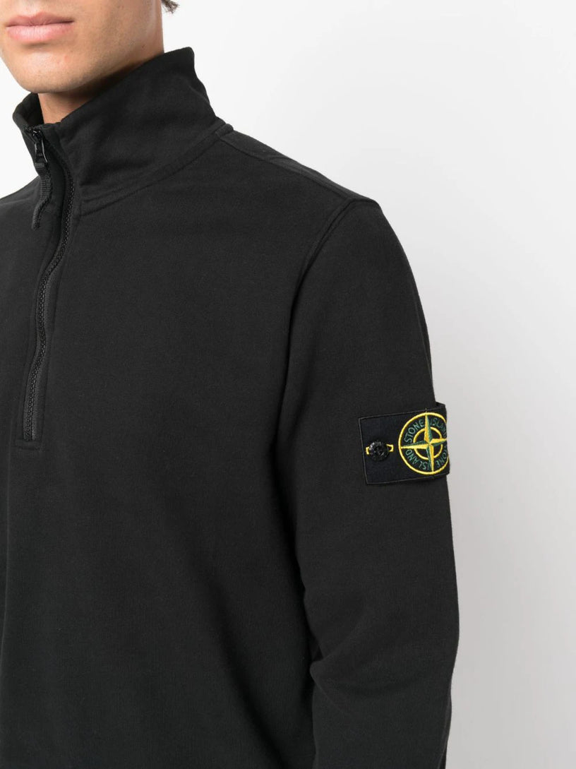Half-zipper sweatshirt