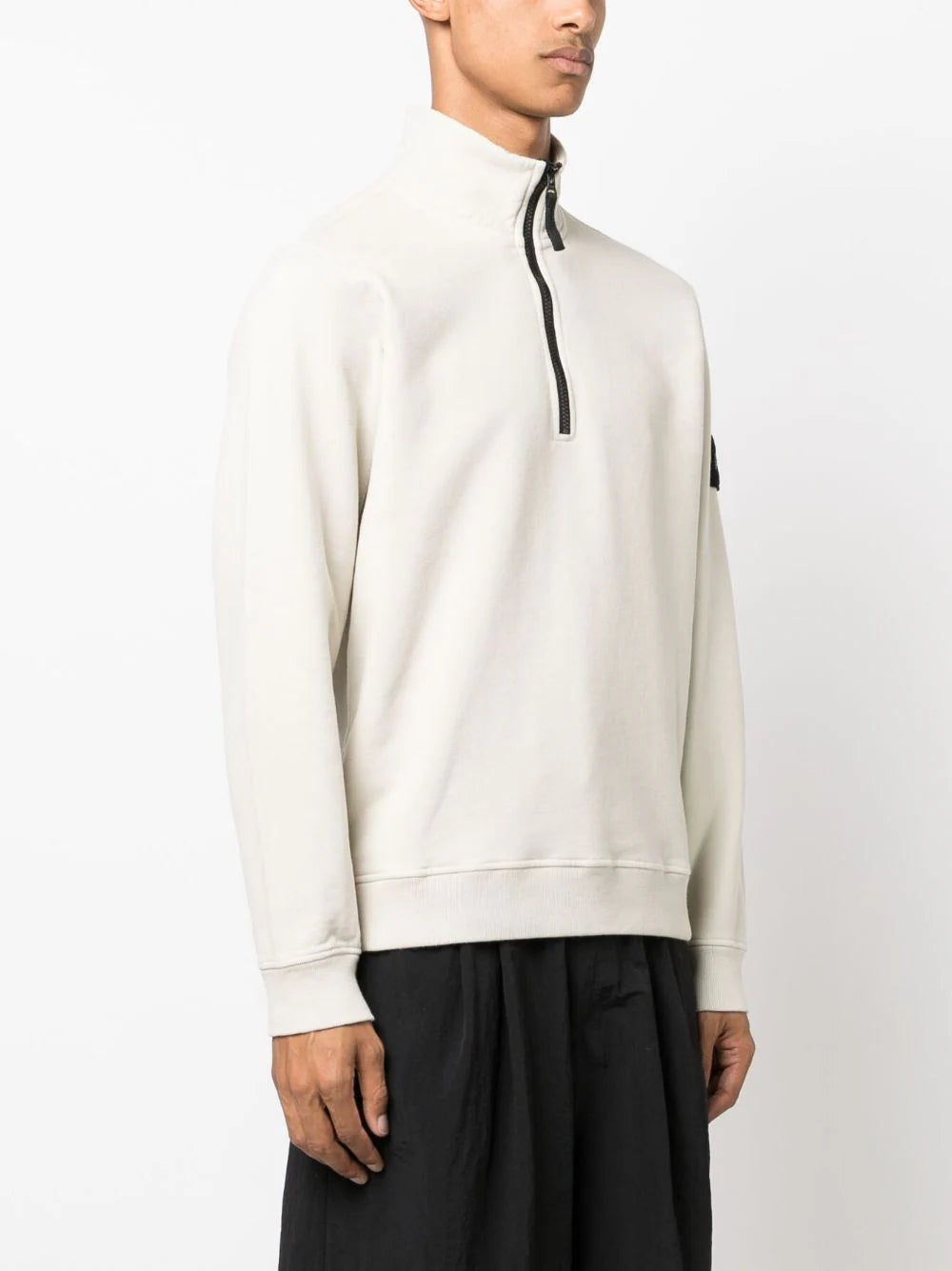 Half-zipper sweatshirt