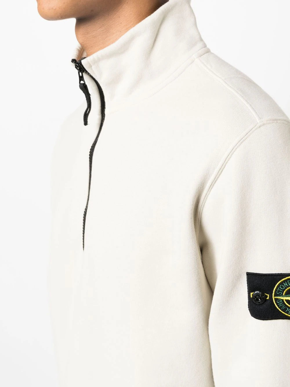 Half-zipper sweatshirt