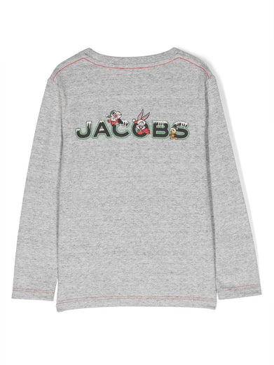 x Looney Tunes logo-print T-shirt