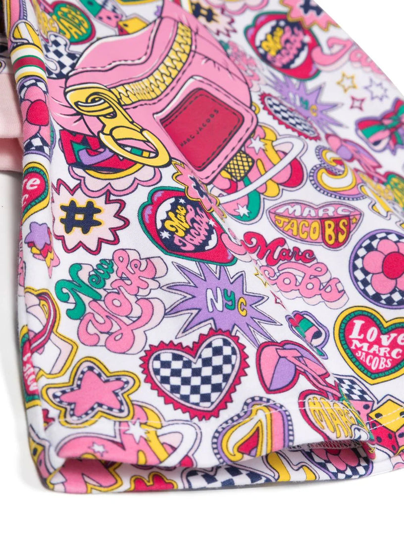 Graphic print dress