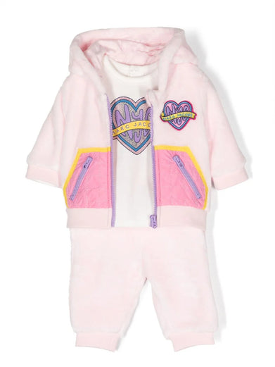 Logo-print tracksuit set