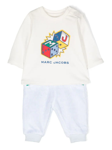 Logo-print tracksuit set