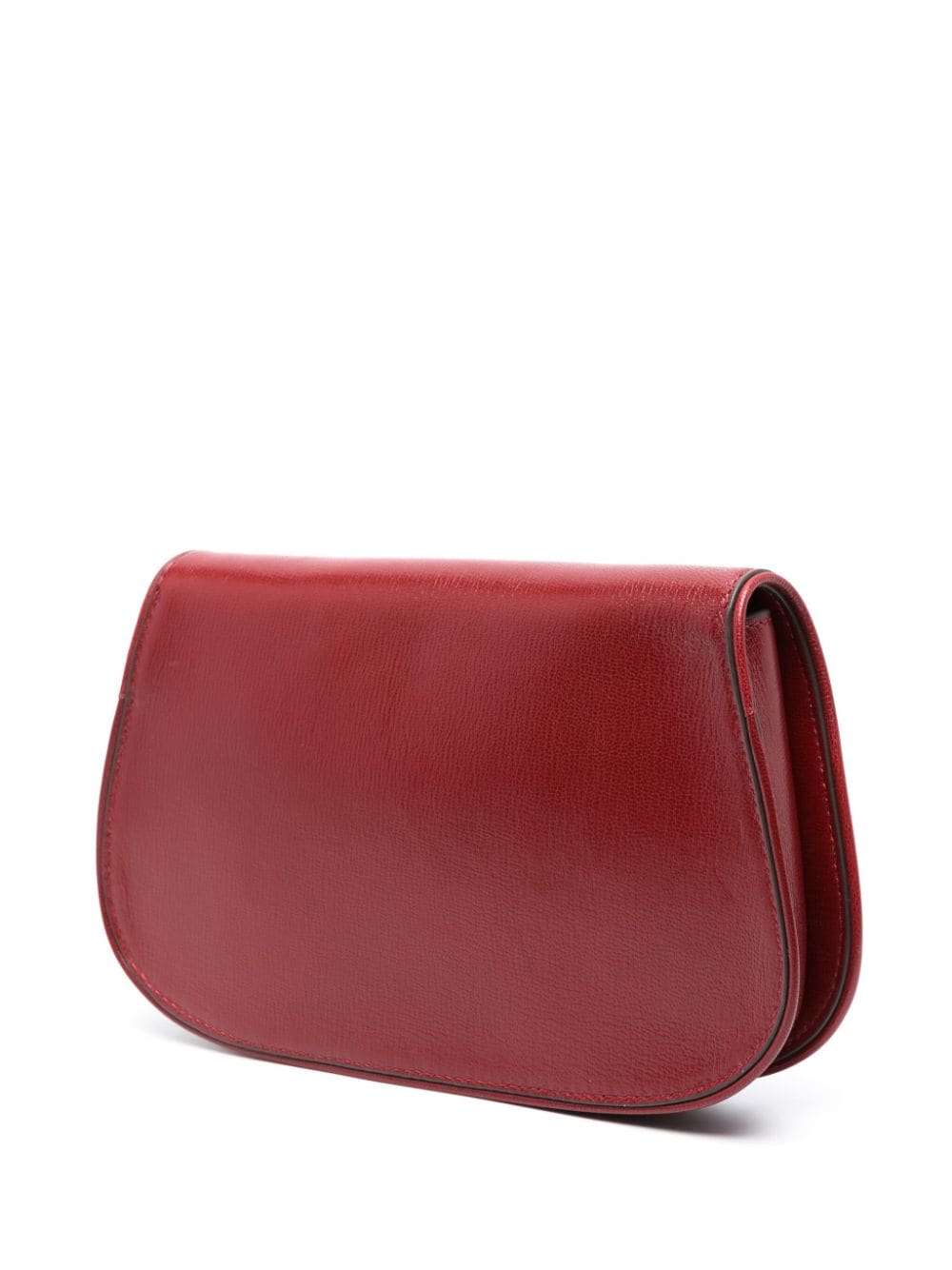 Logo-plaque shoulder bag