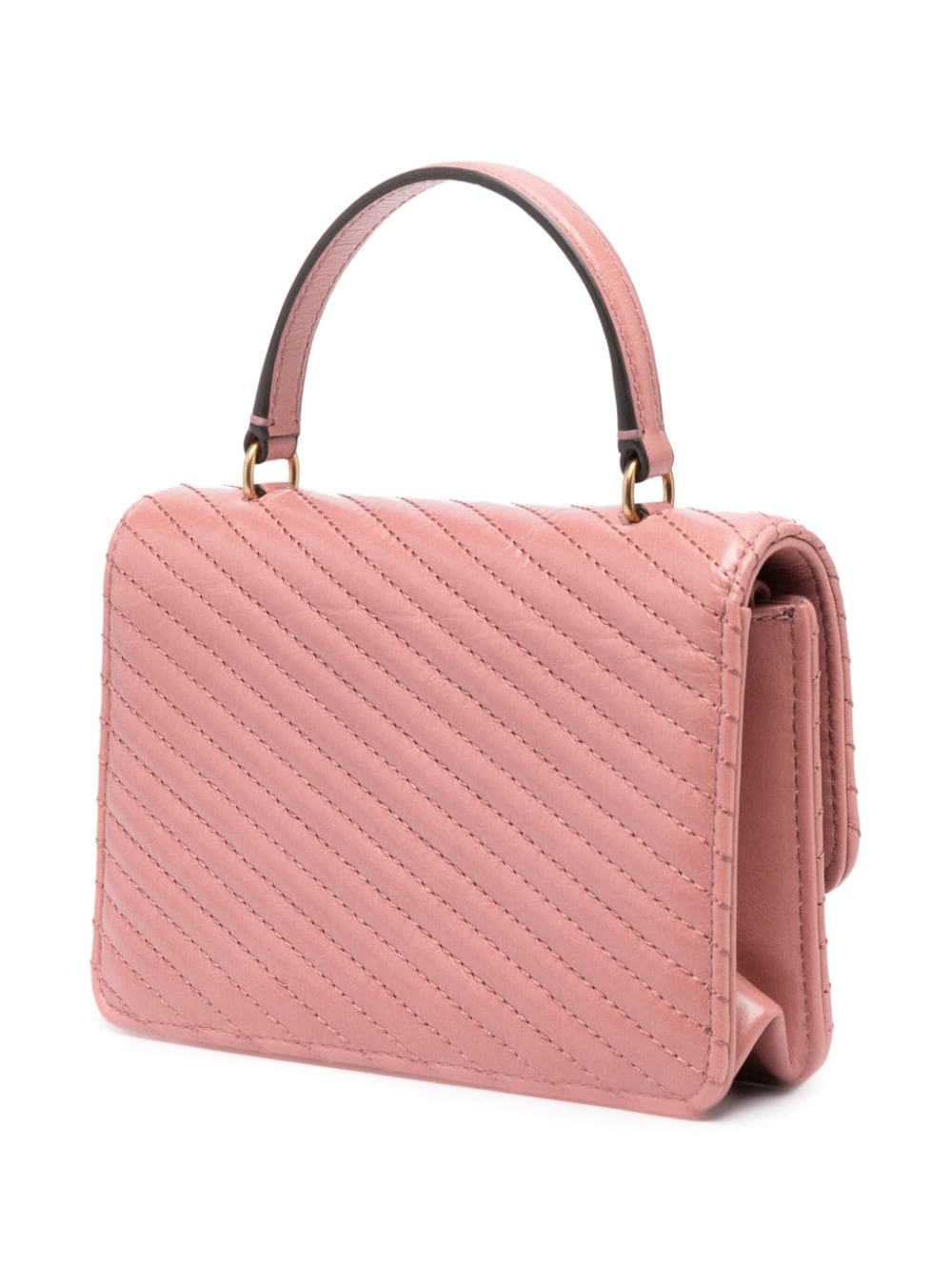 Mini Kira Moto Quilt Chain Wallet