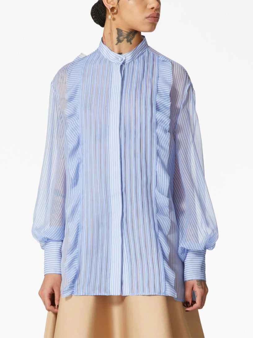 Stripes Chiffon shirt