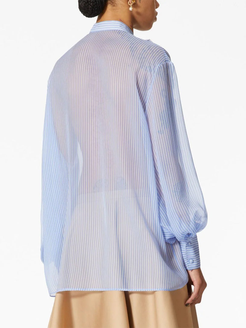 Stripes Chiffon shirt