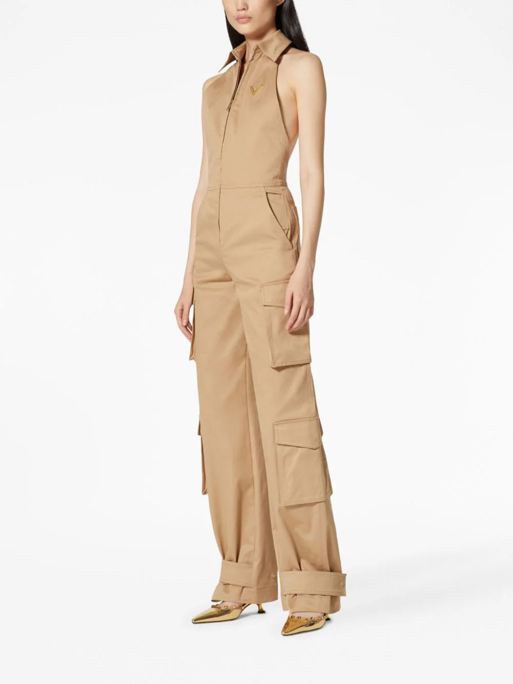 Gold V Jumpsuit