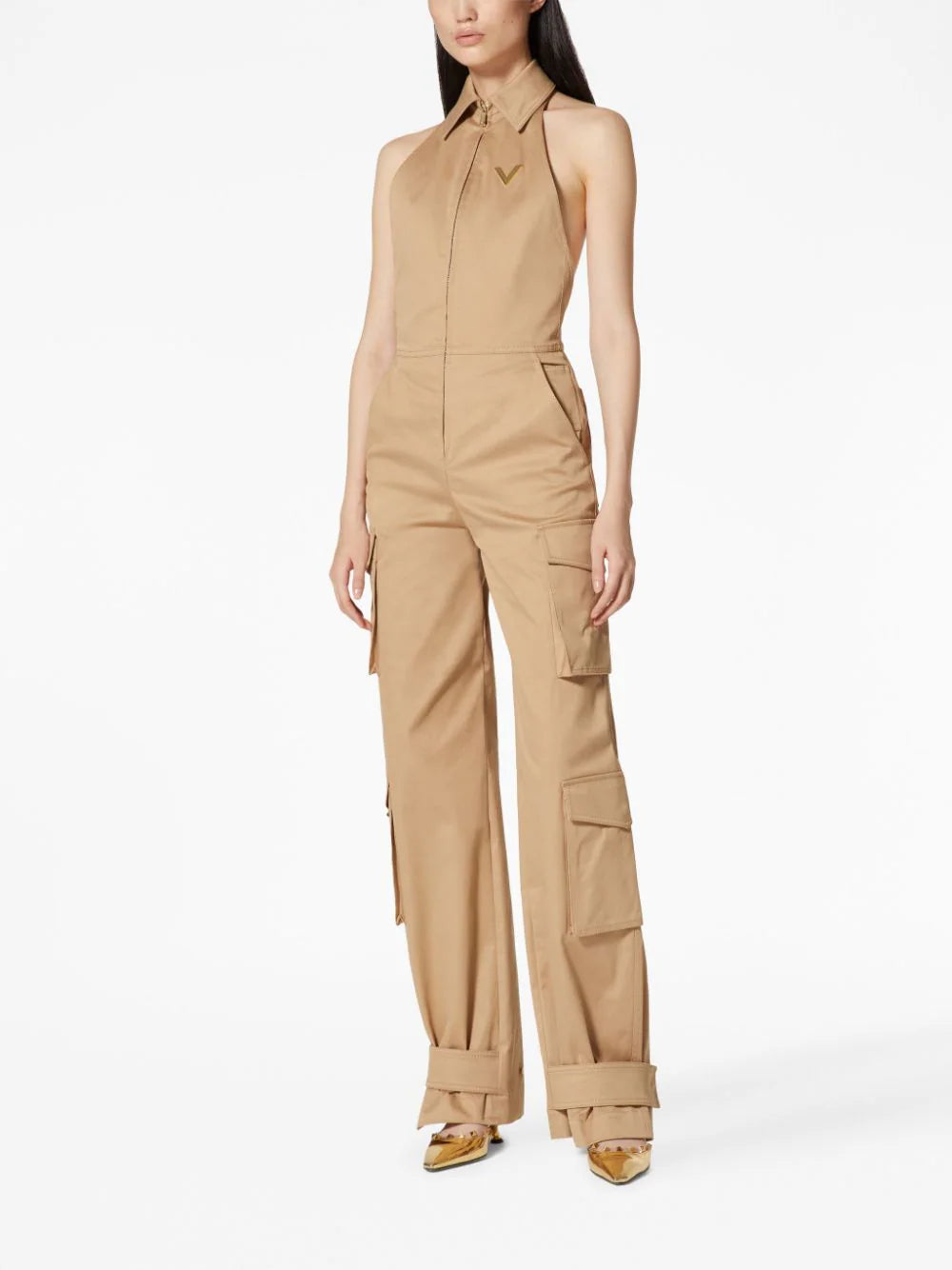 Gold V Jumpsuit