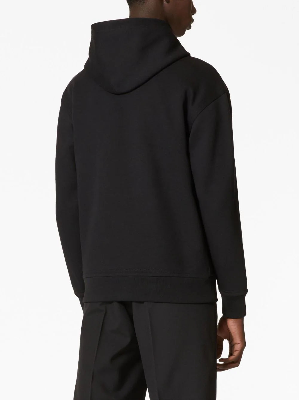 Hooded sweatshirt with Maison Valentino tailoring label