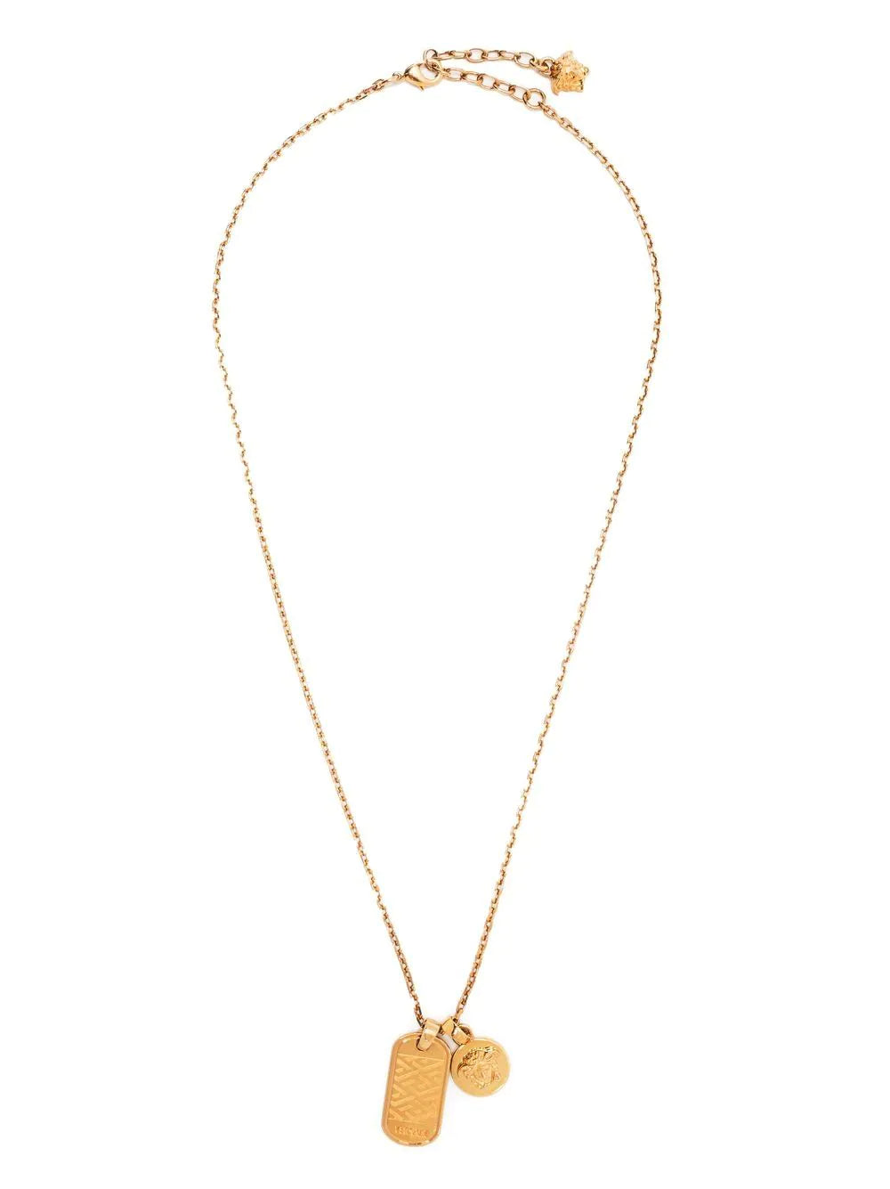 La Greca Tag Necklace