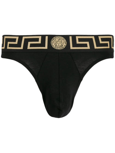 Greca Border Thong