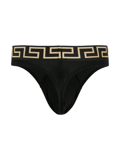 Greca Border Thong