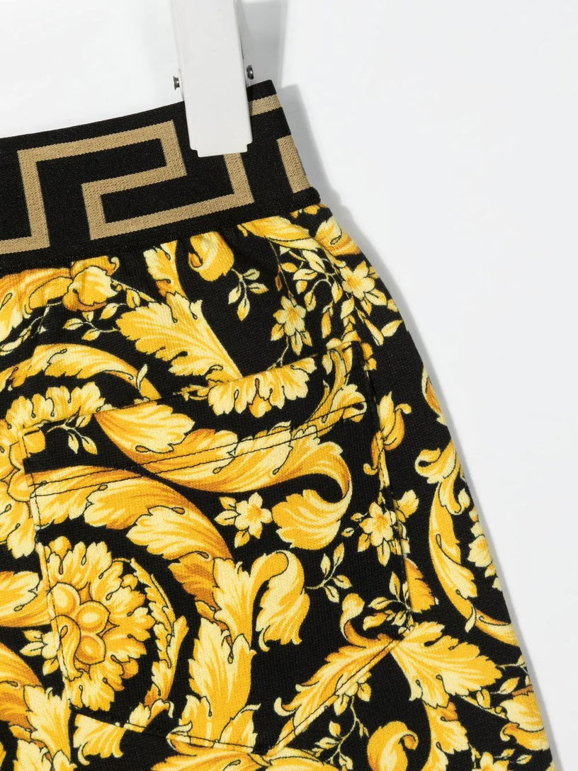 Barocco Print Shorts