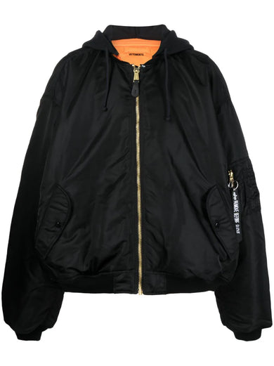 Hooded Bomber Jacket