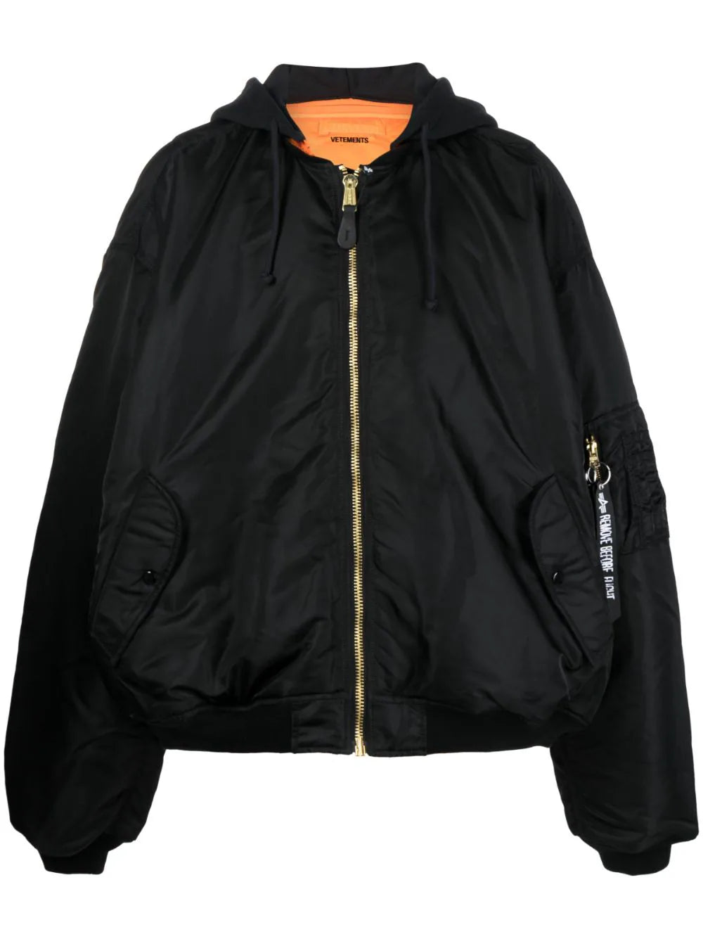 Hooded Bomber Jacket