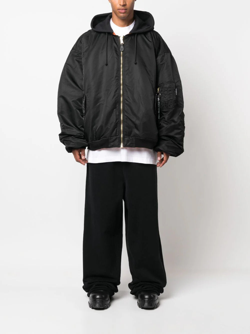 Hooded Bomber Jacket