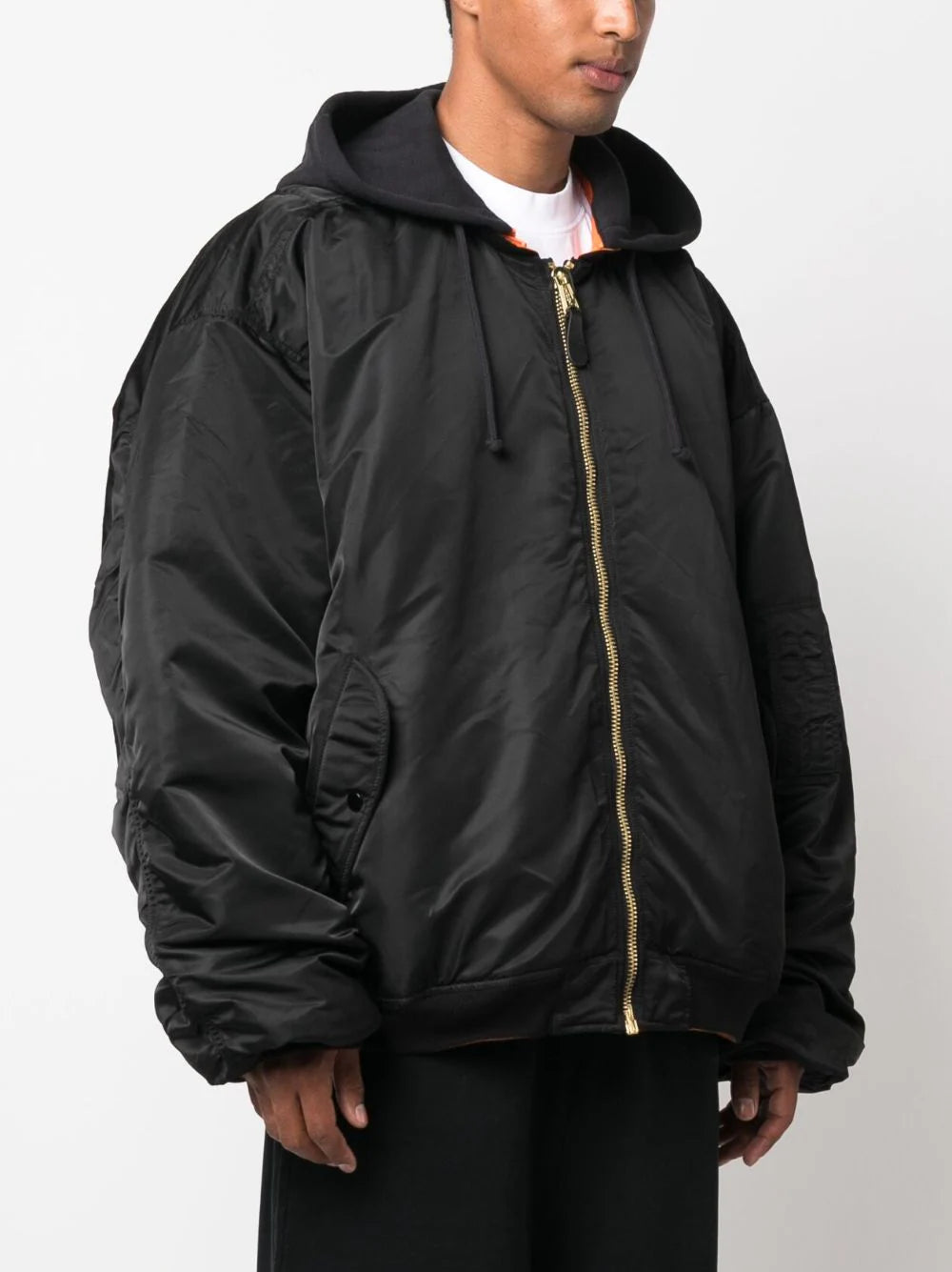 Hooded Bomber Jacket