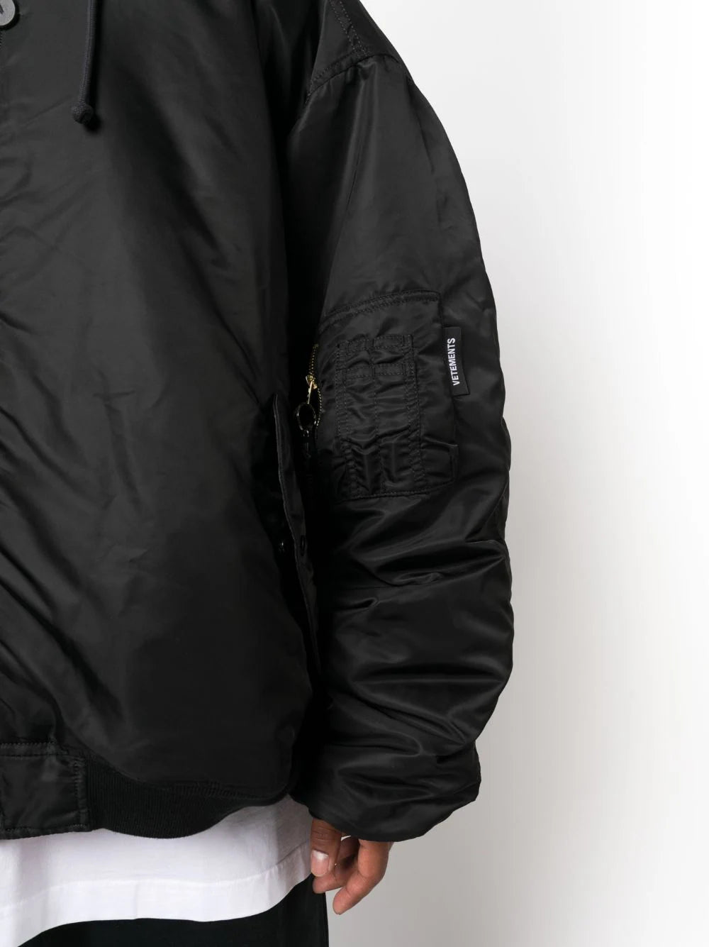 Hooded Bomber Jacket