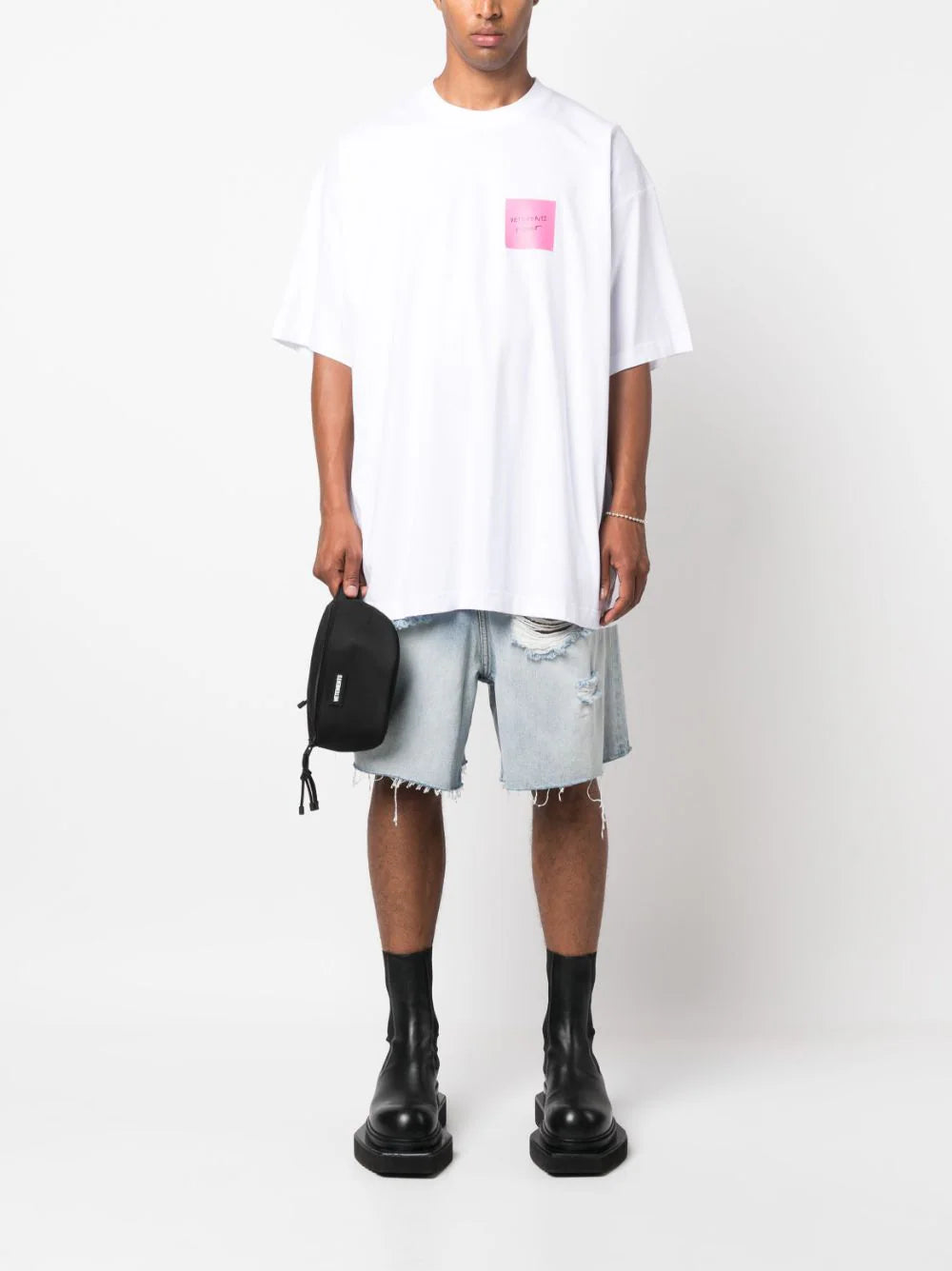Destroyed Baggy Shorts