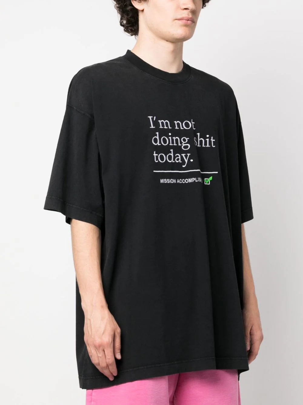 Not doing shit today t-shirt