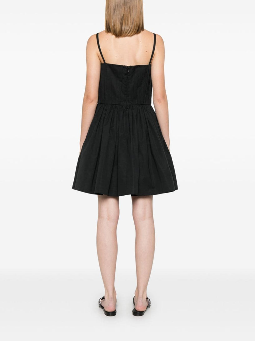 Gathered minidress