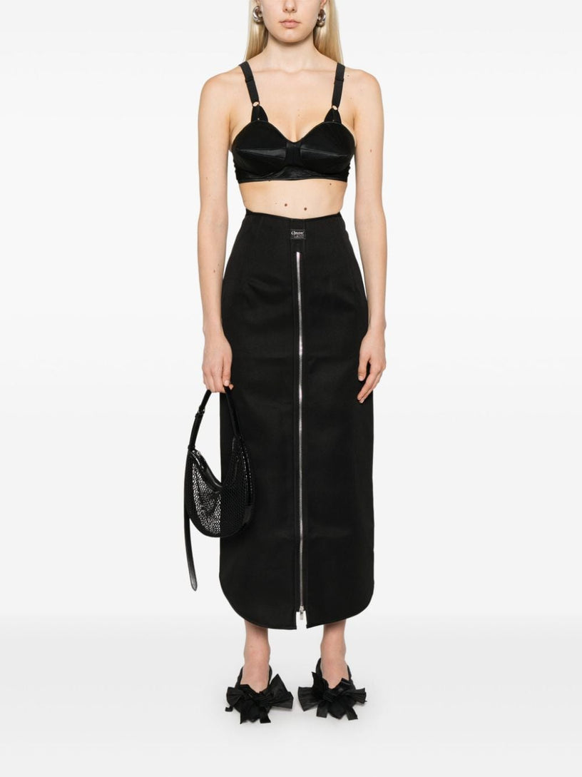 Long Zip Skirt