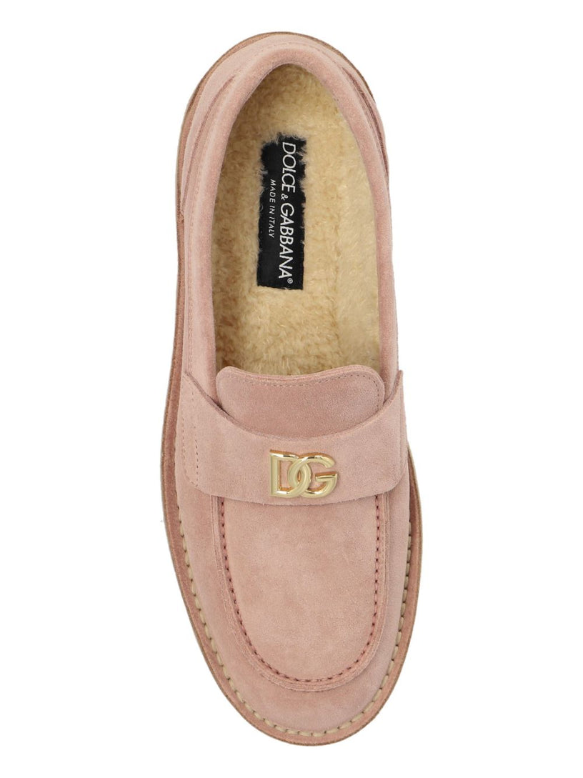 Suede loafer