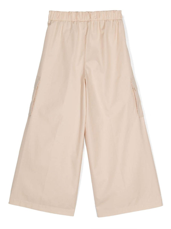 Poplin trousers