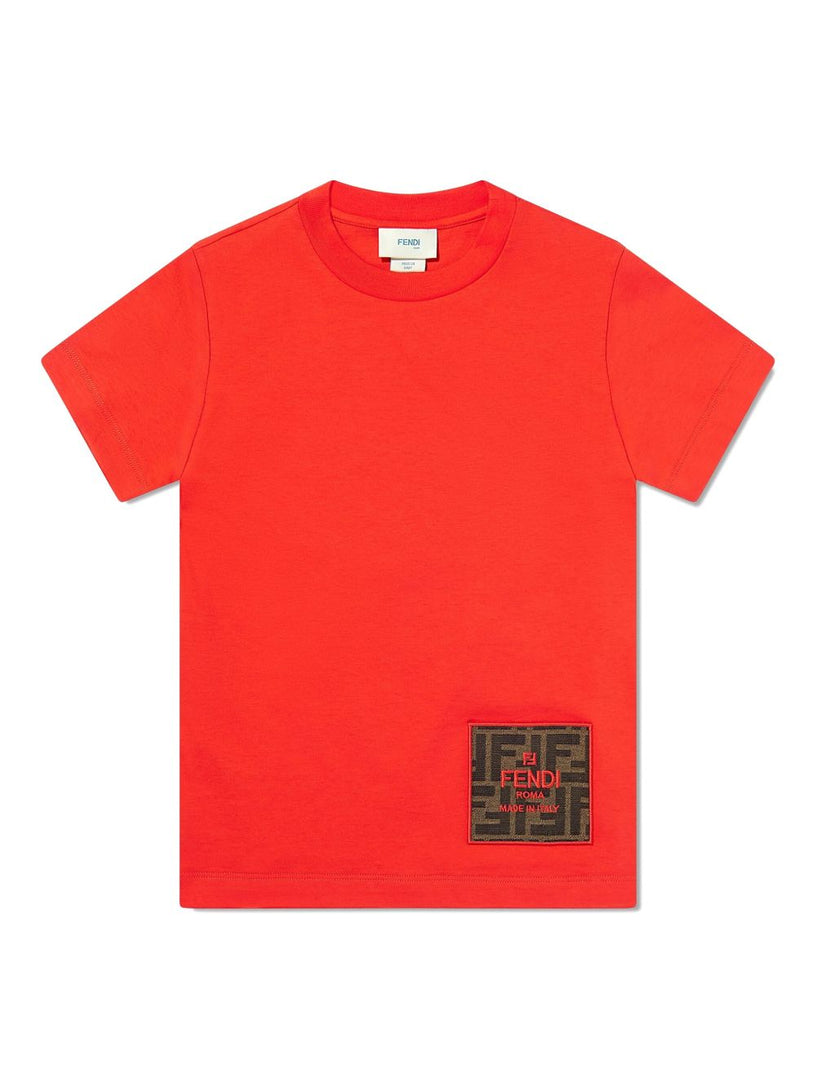 Jersey T-shirt with patch