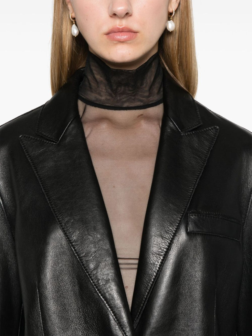 Leather jacket