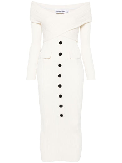 Knit midi dress