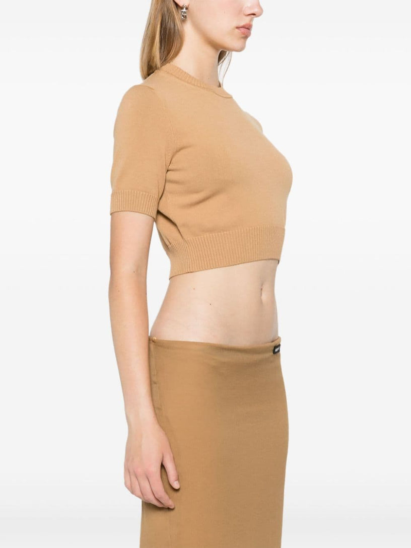 Premier T-shirt in stretch viscose knit
