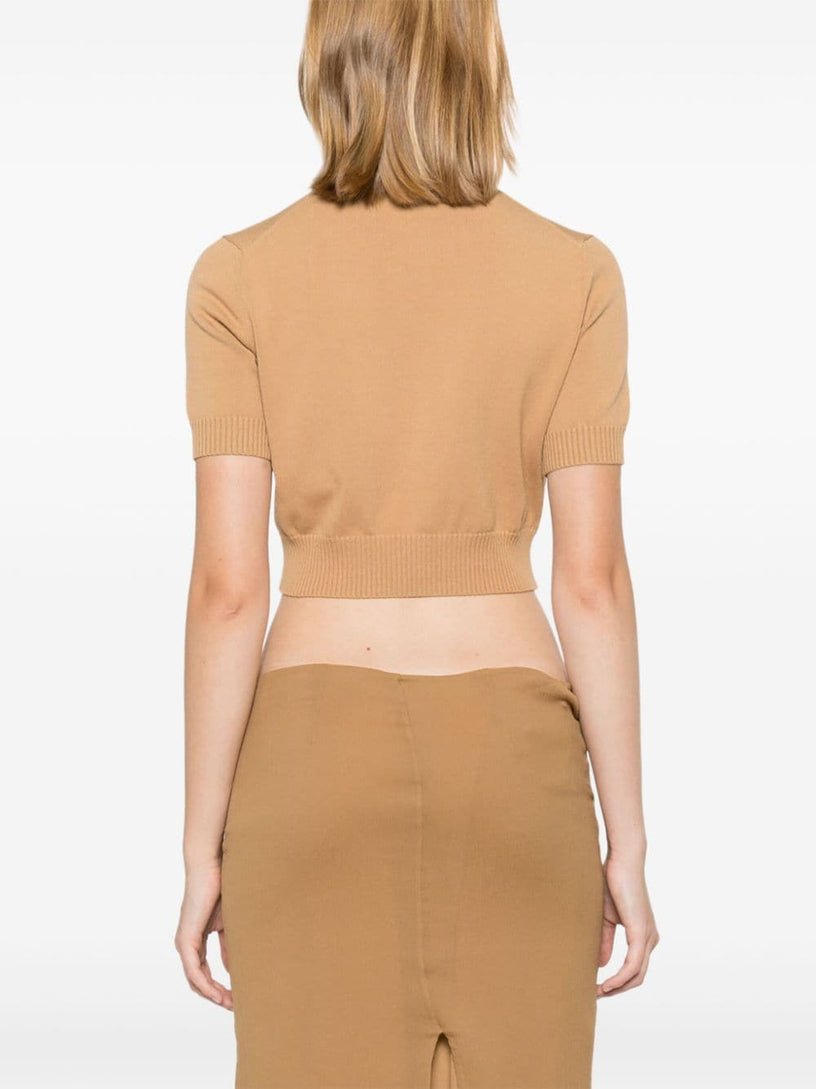Premier T-shirt in stretch viscose knit