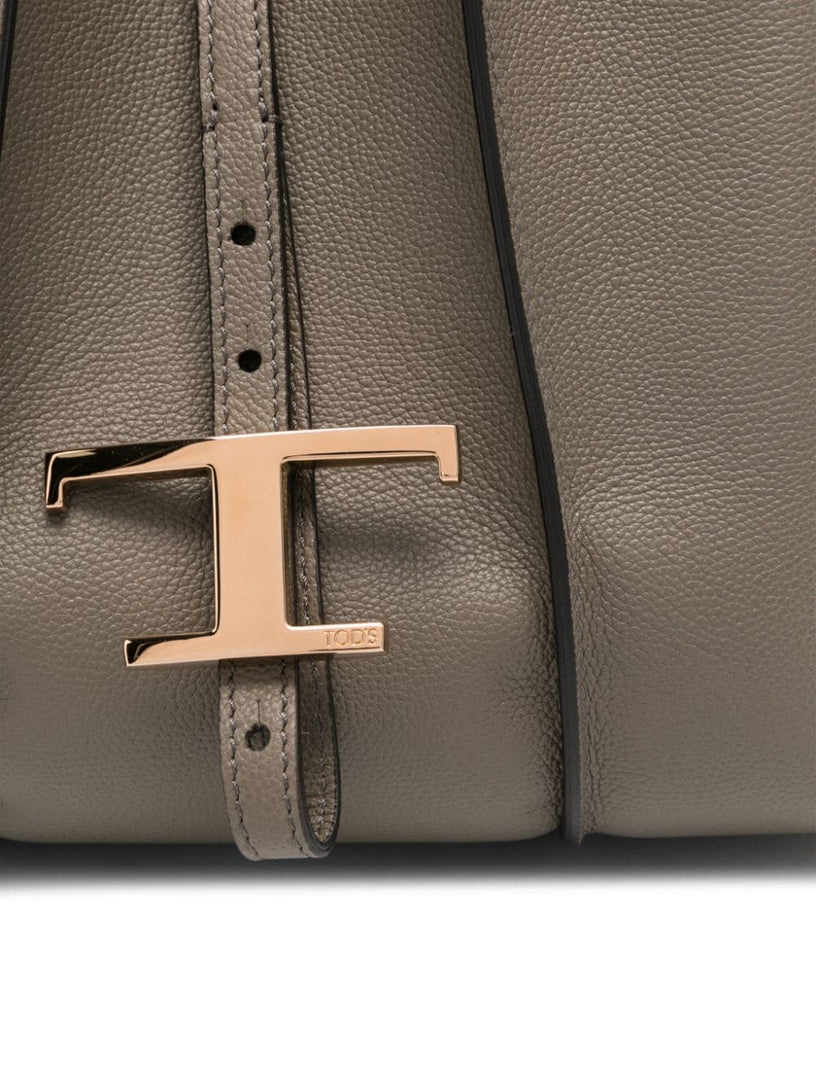 T Timeless Mini Shopping bag in leather