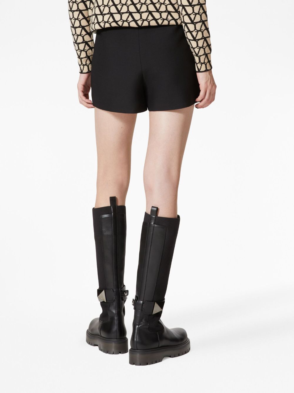 Valentino Shorts in Crepe Couture