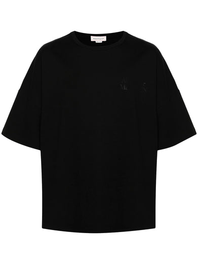 T-shirt with oversized logo