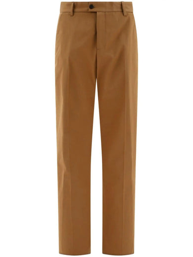 Trousers with logo