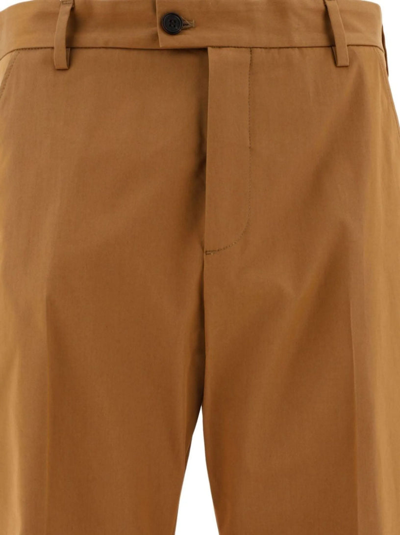 Trousers with logo